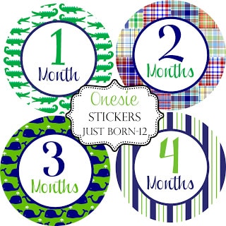Today’s Giveaway: Belly & Onesie Stickers