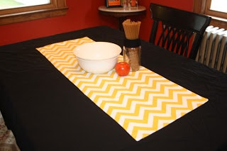 Monday Funday:  Table Runners and YUMMY fall recipes!