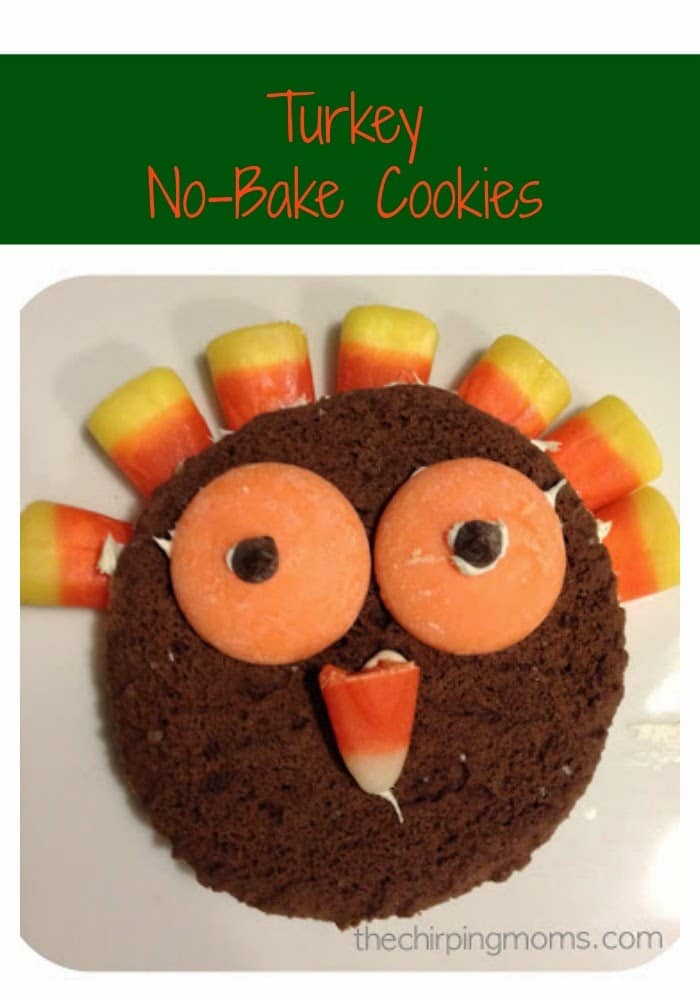 No Bake Thanksgiving Cookies : The Chirping Moms