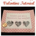 DIY Scratch Off Valentines for Kids and Adults
