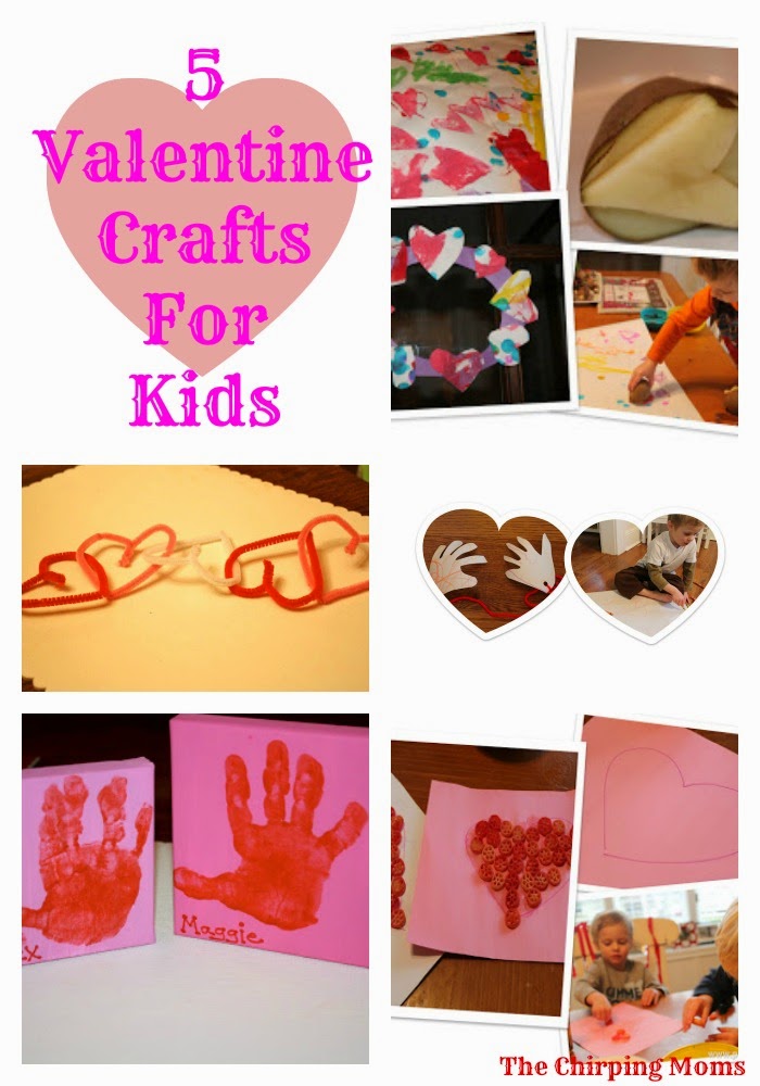Valentine Crafts for Kids || The Chirping Moms