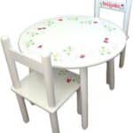 Giveaway:  Personalized Kids Table and Chairs Set!