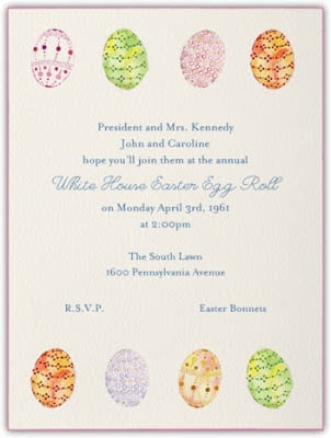 Easter invitation