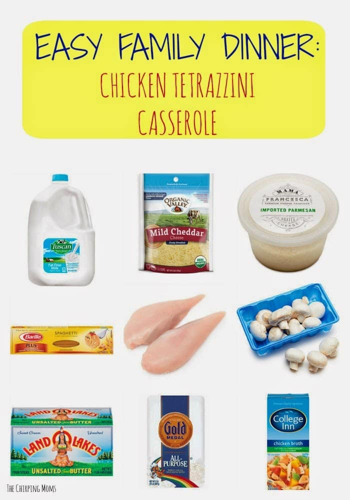 Chicken Tetrazzini Recipe || The Chirping Moms