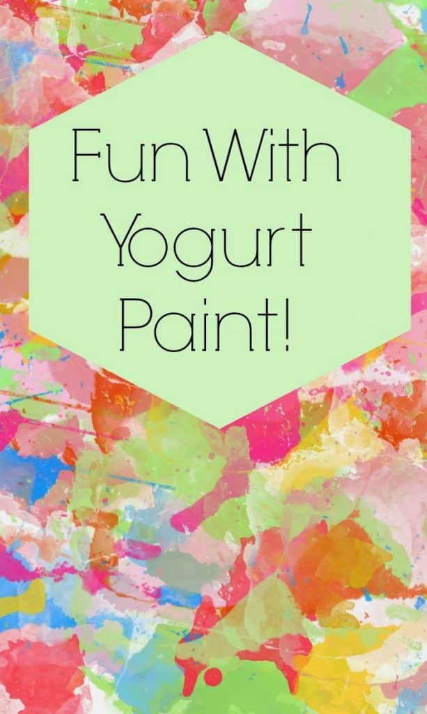 Fun With Yogurt Paint || The Chirping Moms
