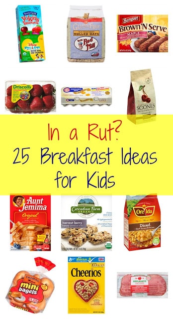 25 Breakfast Ideas for Kids || The Chirping Moms