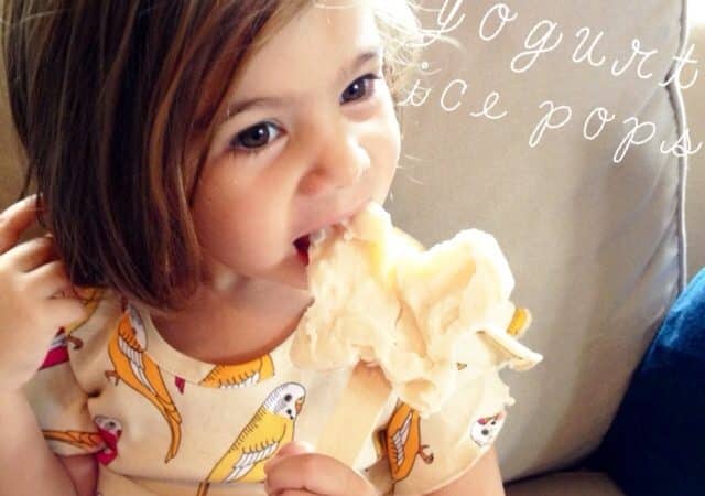 A Yummy Summer Recipe for Kids: Maia Yogurt Pops