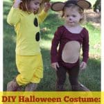 DIY Halloween Costumes: Curious George & The Man With The Yellow Hat