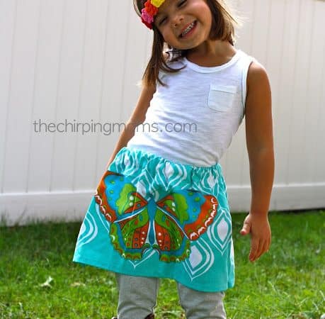 How to Make A Skirt From A Tea Towel