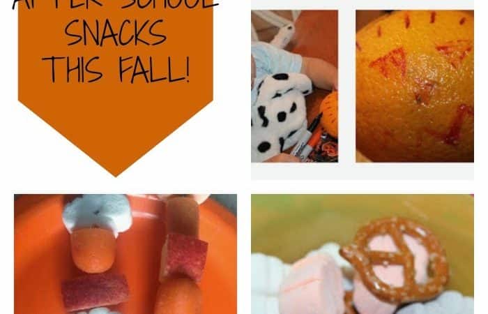3 Fun & Easy Fall After School Snacks!