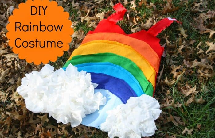 DIY Rainbow Costume