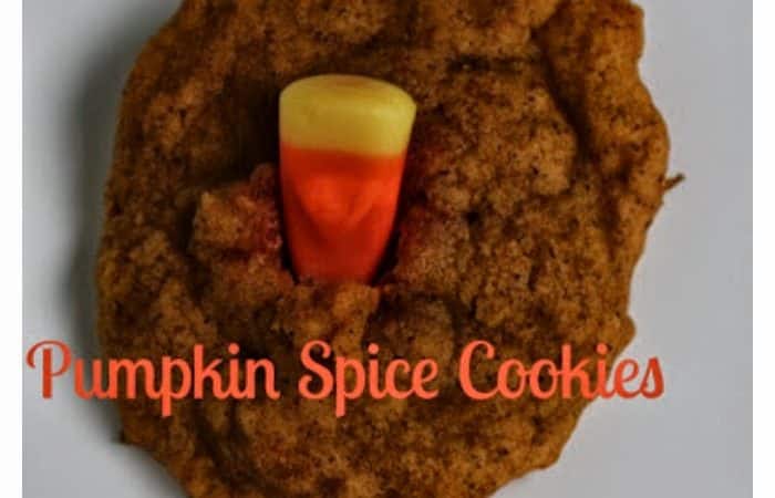 Easy Pumpkin Spice Cookies