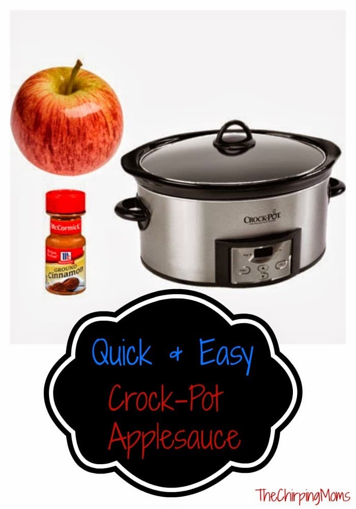 Quick & Easy Apple Sauce : The Chirping Moms