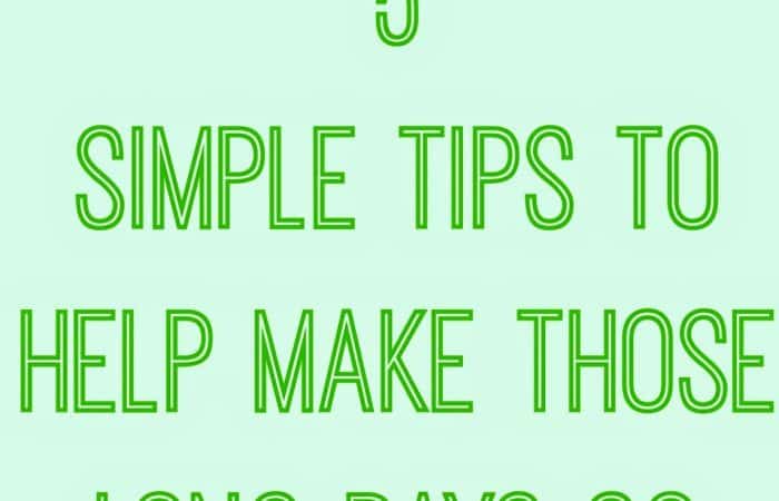 Tips On How To Make Your Days Go A Little Smoother