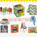 Sick Day Must Haves, including 3 Fun “Winter” Crafts