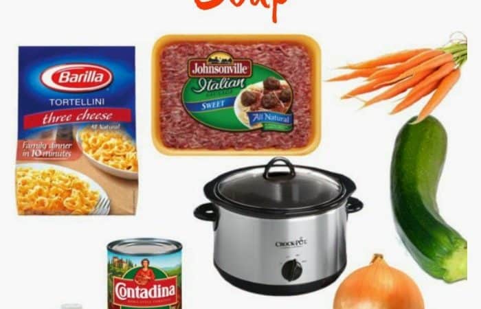 Sausage and Tortellini Soup