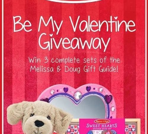 A Sweet “Be My Valentine Giveaway” from Melissa & Doug!