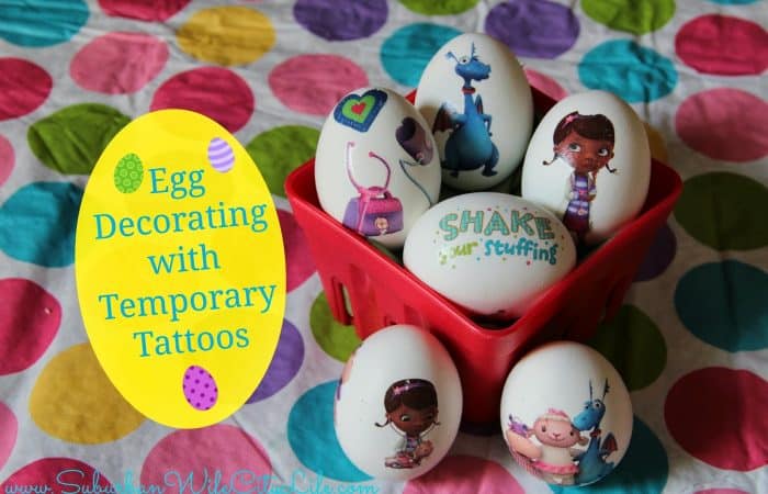 Guest Post: Egg Decorating With Temporary Tattoos