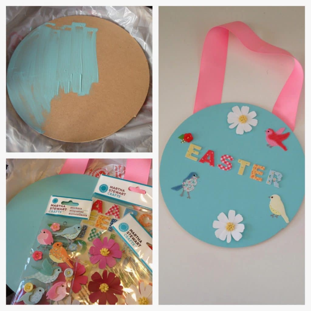 DIY Easter Sign || The Chirping Moms