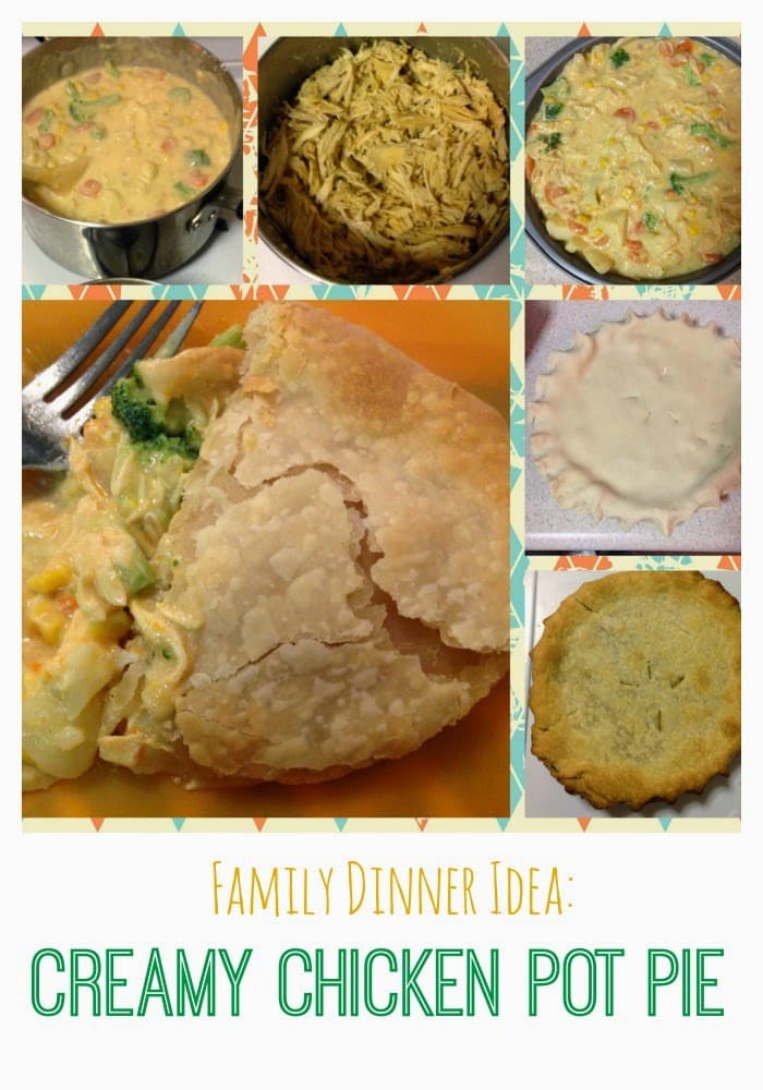 Creamy Chicken Pot Pie Recipe || The Chirping Moms