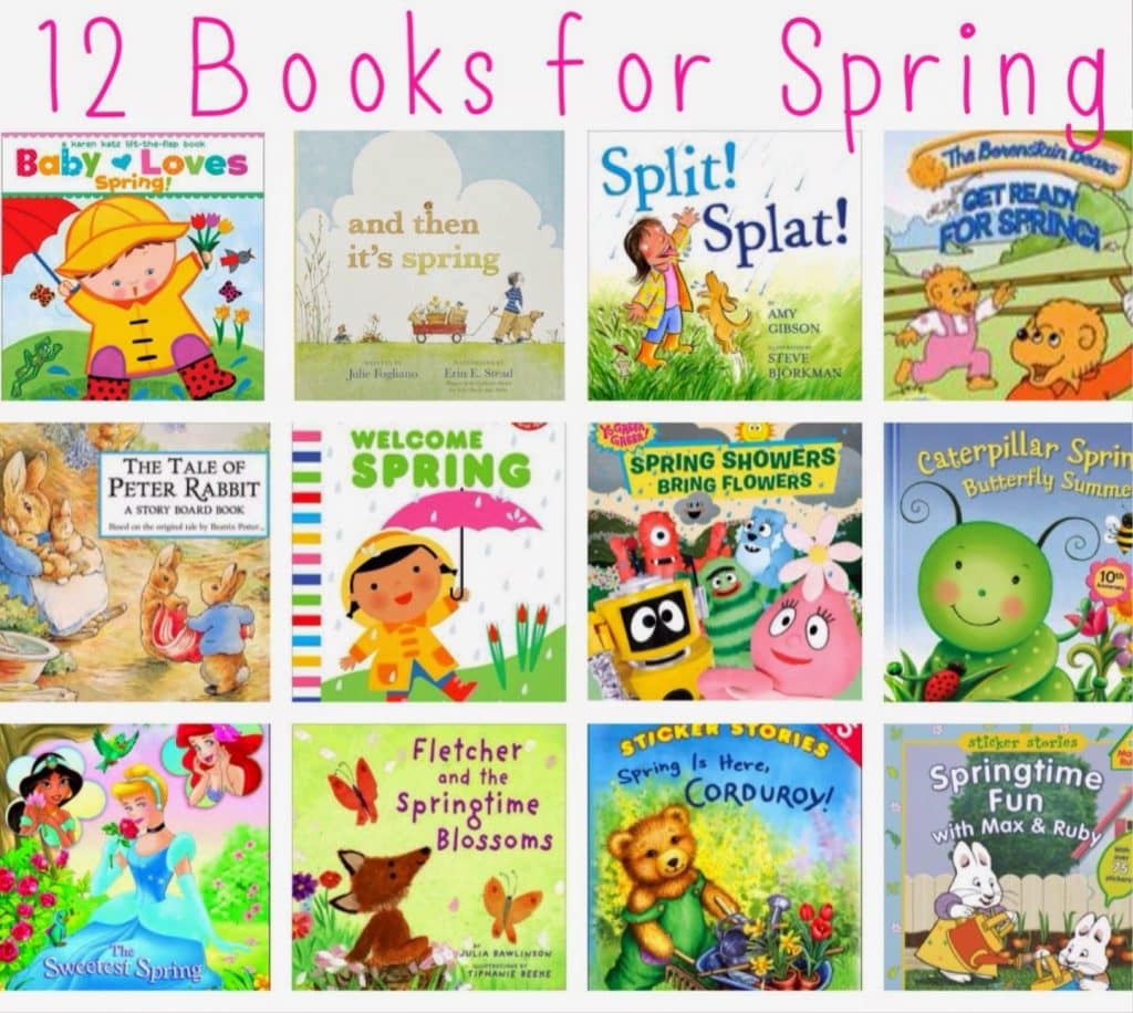 Springtime Books for Kids || The Chirping Moms