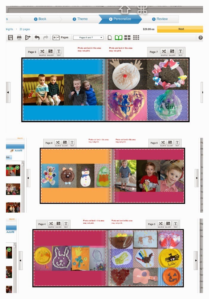 Save the Memories, Not the Clutter:  Create a Preschool Memory Art Scrapbook