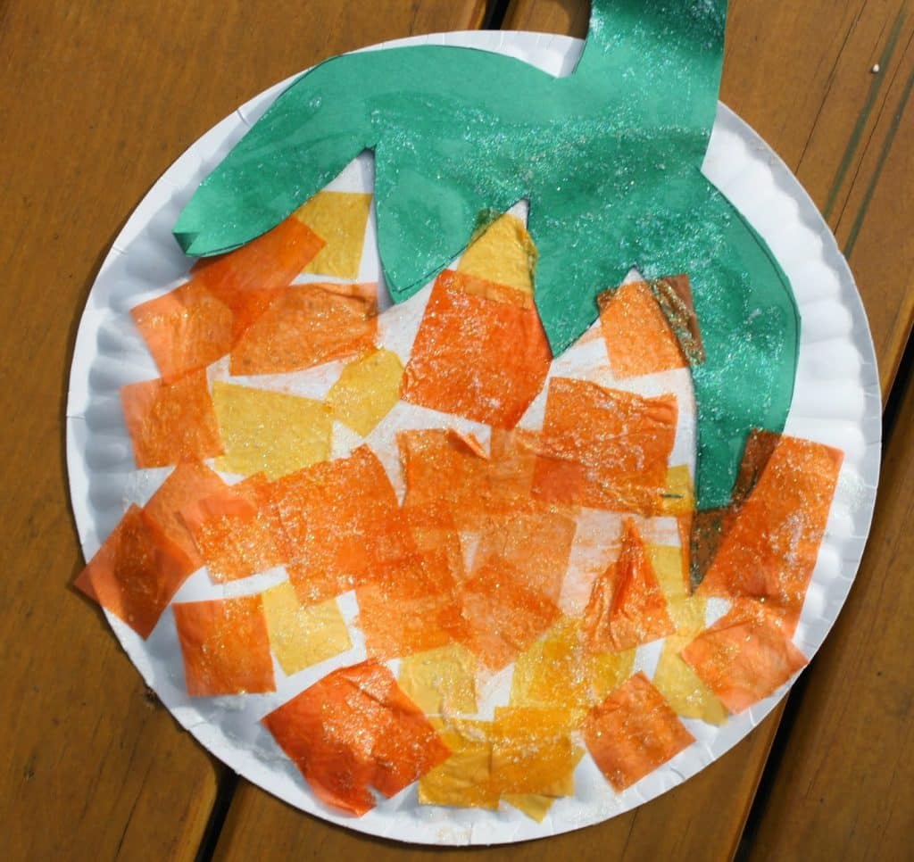 30 easy halloween craft ideas for kids pumpkin paper plate