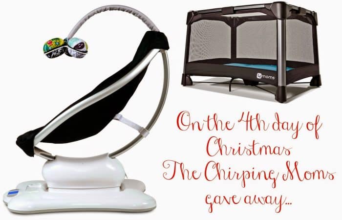 The 12 Days of Toys: Day 4, 4moms mamaRoo & breeze