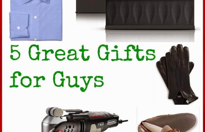 Gift Guide: 5 Great Gifts for Guys {& Giveaway}