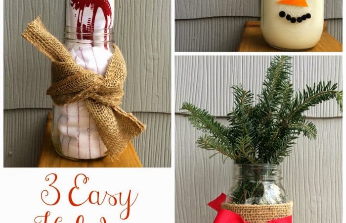3 Ways to Use a Mason Jar This Christmas