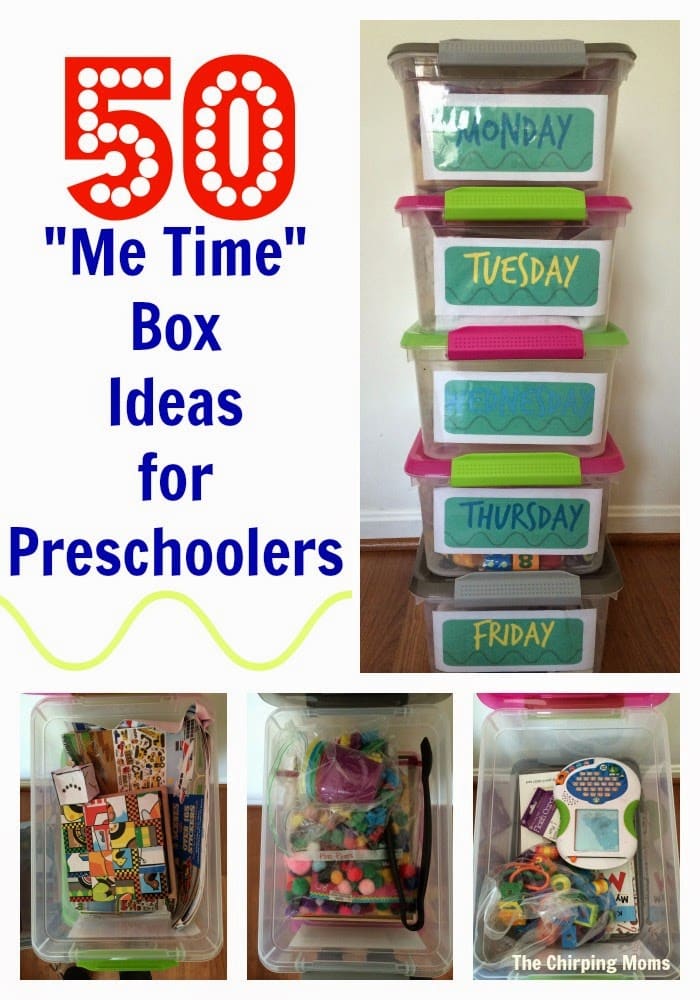 50 Busy Box Ideas for Preschoolers || The Chirping Moms