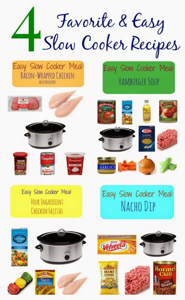 Favorite Slow Cooker Meals || The Chirping Moms