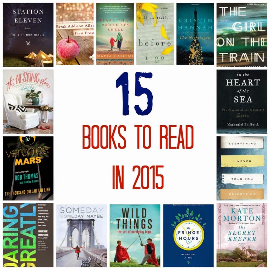 15 Books to Read in 2015 || The Chirping Moms