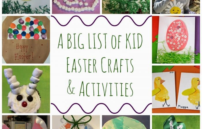 A Giant List of Easter Crafts & Activities for Kids