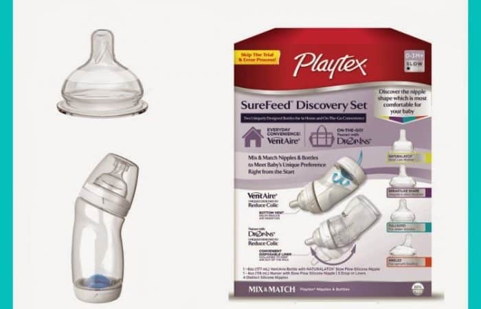Making Bottle Feeding Easier with the New Playtex® SureFeed™ Set {& Giveaway}
