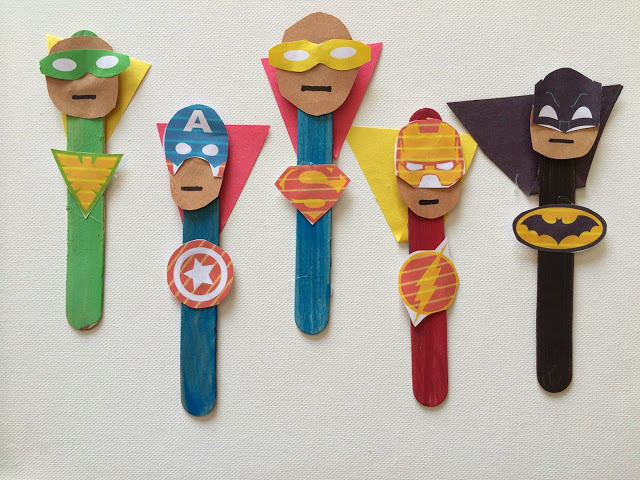 5 Superhero Crafts for Kids || The Chirping Moms