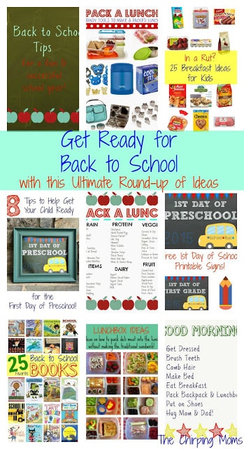Giant List of Back to School Tips & Ideas || The Chirping Moms