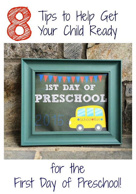 8 Tips to Help Prepare Your Child for Preschool || The Chirping Moms
