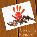 Tons of Fun Camping Themed Activities for Kids {With Free Printable}