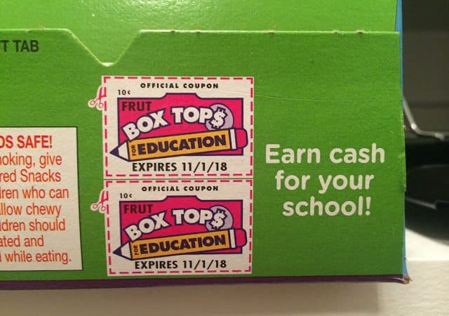 Back to School with Box Tops