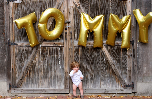 To Tommy On Your First Birthday