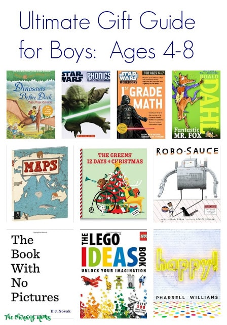 Ultimate Gift Guide for Boys: Ages 4-8 || The Chirping Moms