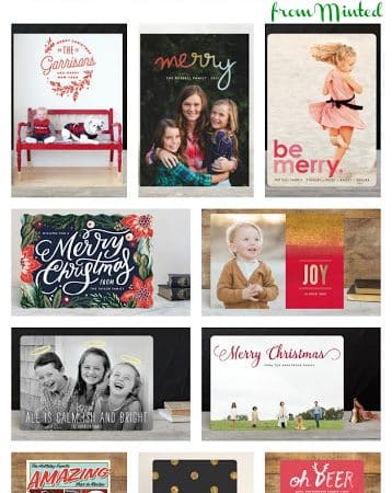 Favorite Christmas Card Ideas from Minted