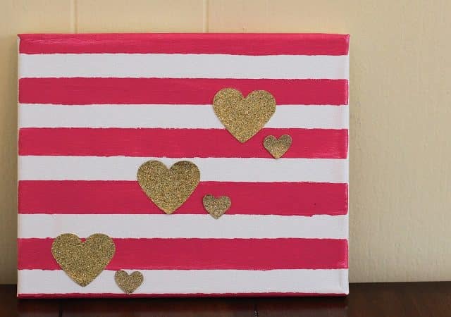 Easy DIY Valentine’s Day Decor: 2 Ideas for a Valentine Canvas