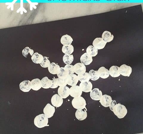 Wine Cork Snowflake Craft: Craft + Book + Snack