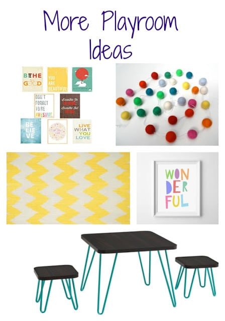 Playroom Ideas & Inspiration || The Chirping Moms