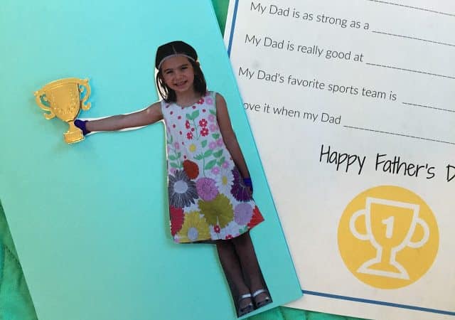 Father’s Day Crafts Kids Can Make for Their Sports Fan Dads {+ Free Printable}