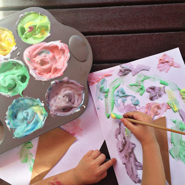 Summer Fun for kids- painting crafts