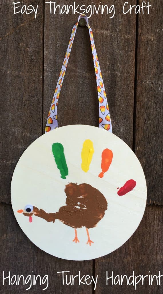 thanksgiving turkey handprint craft 