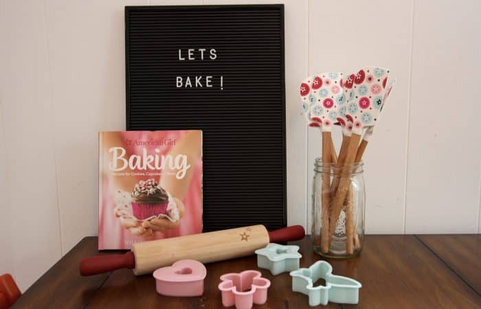 An American Girl Baking Party